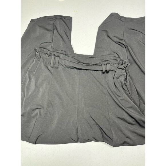 Anthropologie Pants - Anthropogie Womens Black Pull On Wide Leg Flowy Pant Size M